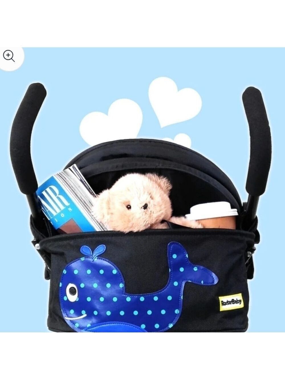 Rocket Stroller Organizer with Thermal Pockets
